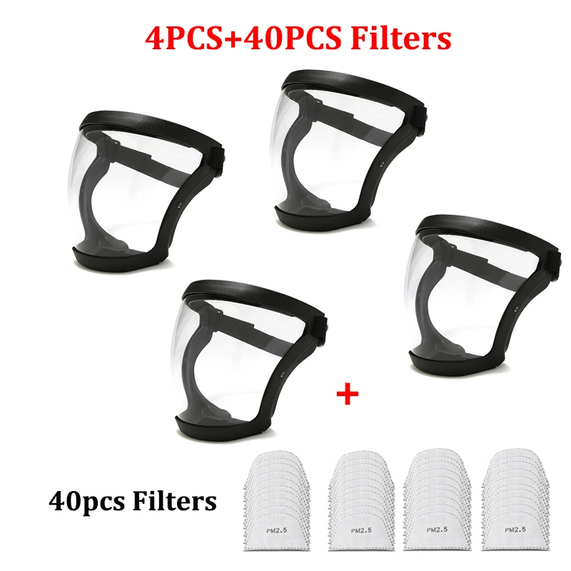 

Прозрачный защитный щиток для лица