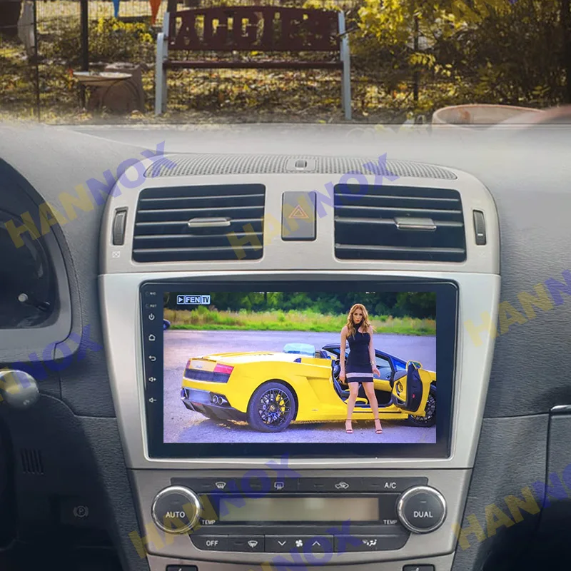 Автомагнитола 2DIN 9 дюймов Android для Toyota Avensis T25 T27 2002 2003 2004 2005-2015 GPS-навигация