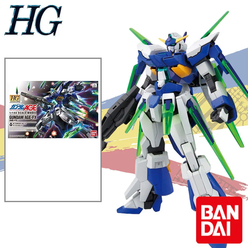 

Original Bandai HG 1/144 Mobile Suit Gundam AGE AGE-FX Assembly Model Collection Action Figure Toy