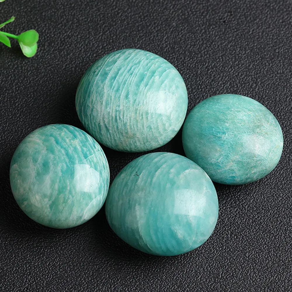 

Натуральный полированный амазонит Tianhe, 1 шт.