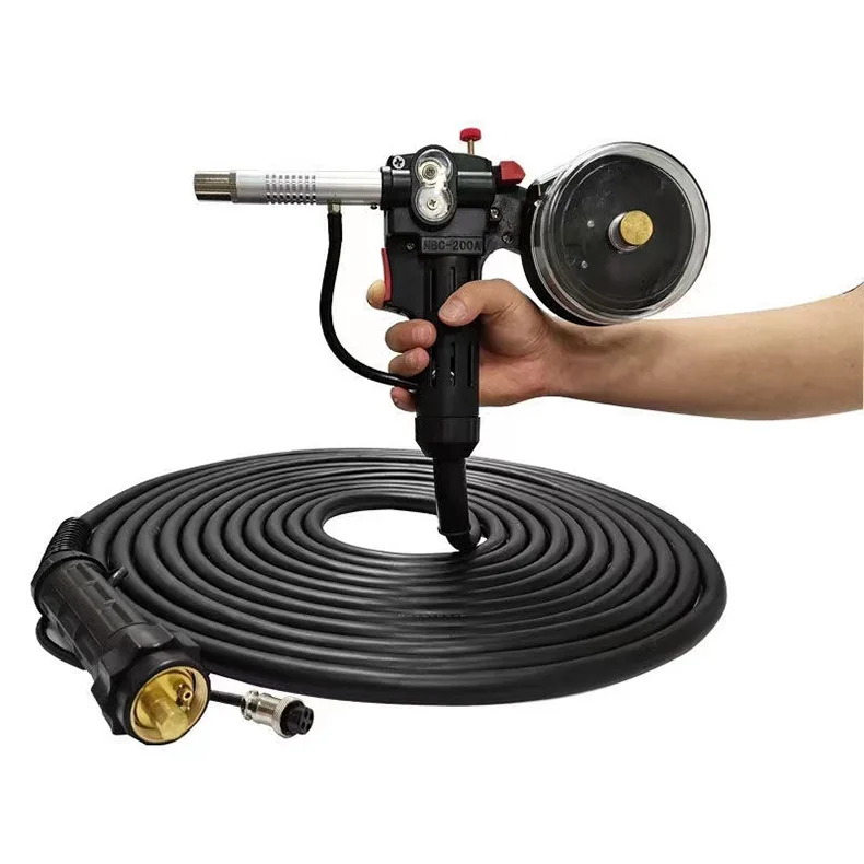 Use Mig Mag Welding Torch Spool Gun 200a 24v Dc Motor With E