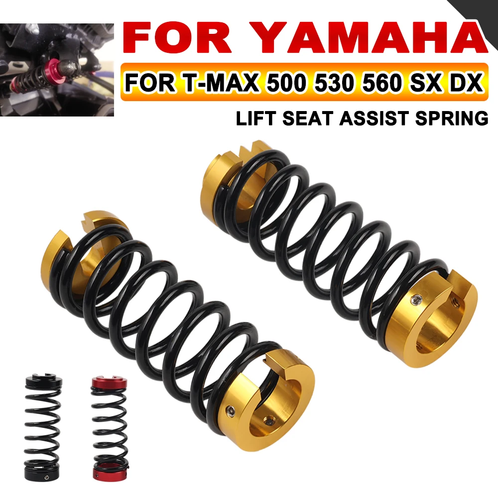 

For Yamaha TMAX530 TMAX560 T-MAX Tmax 500 530 SX DX Motorcycle Accessories Lift Supports Shock Absorbers Seat Auxiliary Spring