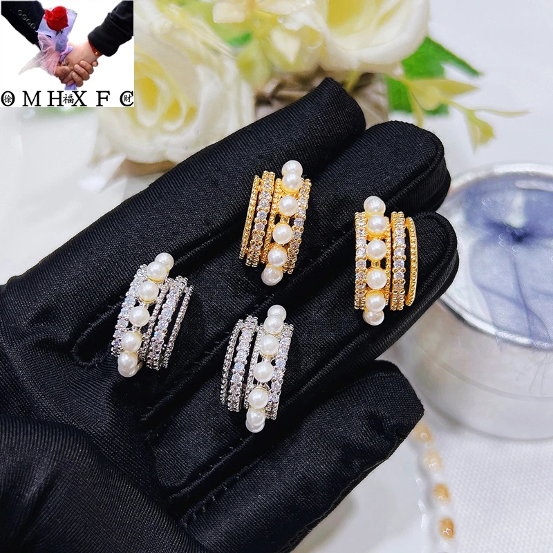 

Wholesale EA1095 European Fashion Fine Woman Girl Party Birthday Wedding Gift Round AAA Zircon 18KT Gold Stud Earrings