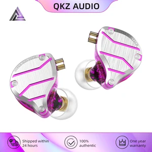 qkz zxn zs10 pro vk4 gold earphones hifi bass earbuds in ear monitor headphones noise cancelling metal headset zst x ed9 ed12 free global shipping