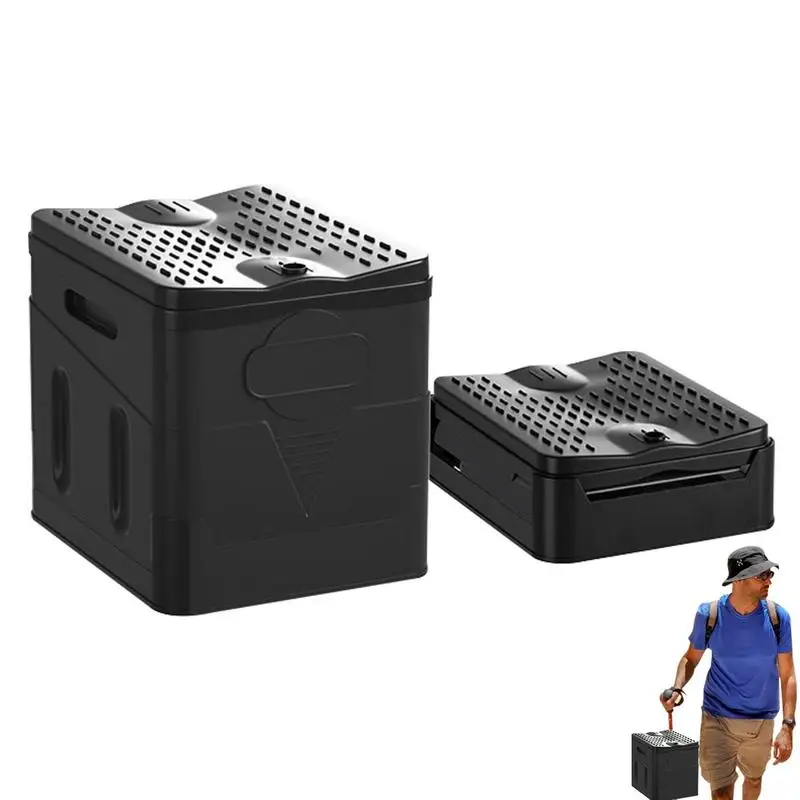 

Portable Toilet Folding Toilet For Camping PP Portable Seat Toilet FoldableTravel Toilet Car Organizer For Car Boat Home Beach