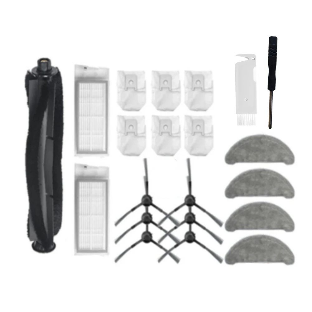 

Аксессуары для Xiaomi Roidmi EVE PLUS, фильтр НЕРА, щетка, мешок для пыли, тканевый сменный тряпичный пылесос, запасные части