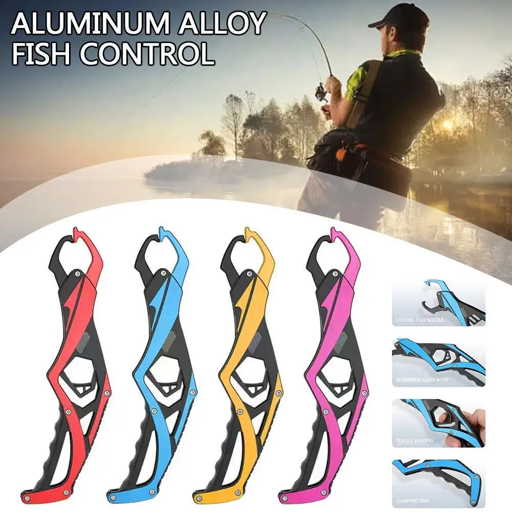 

1pc Fishing Pliers Fish Grip Aluminium Alloy Tools Rust Proof Fish Controller Professional Fish Grip Lip Catcher Folding Plier