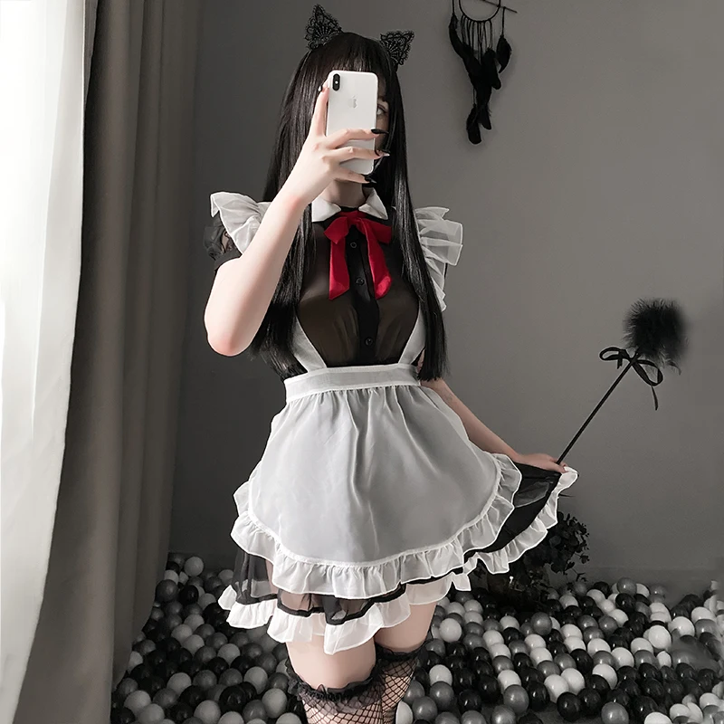 

Two-dimensional sexy underwear maid uniform temptation role-playing cat girls sexy seductive Cosplay Costume suit Clothes