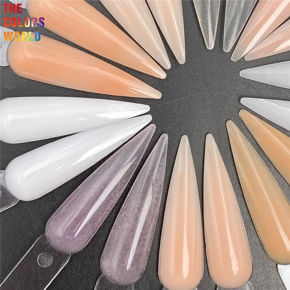 TCT-815 акриловая пудра розовый прозрачный белый акриловые ногти профессиональный