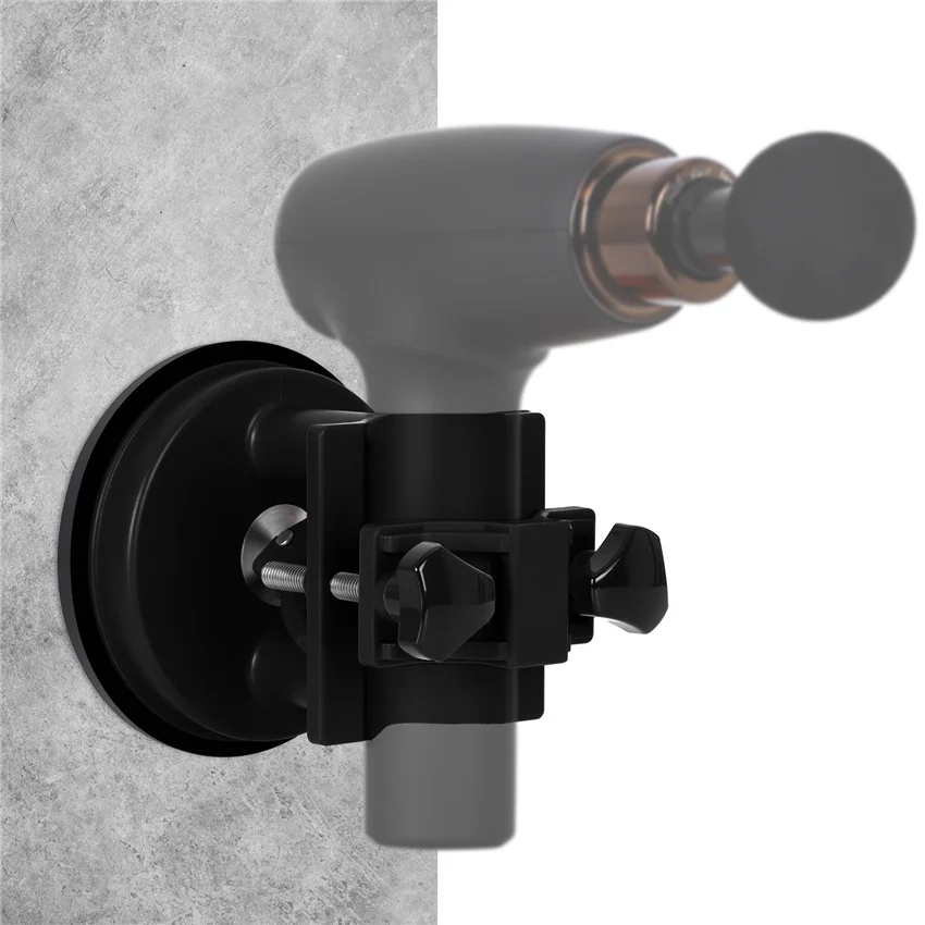 

Portable Massage Gun Holder Mount HandsFree Self Massage Suction Cup Bracket Massage Hard-to-Reach Place for Almost Massage Guns