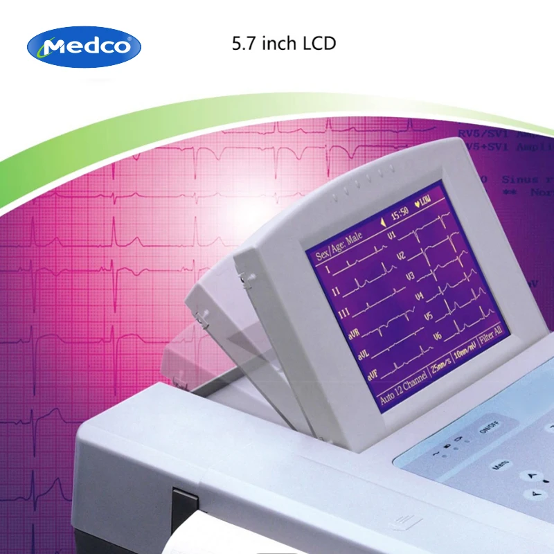 Высококачественная недорогая портативная цифровая 12-канальная свинцовая