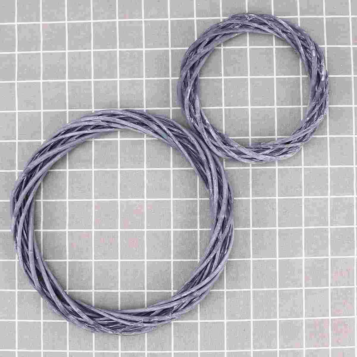 Декоративный венок деревянная ветка лозы Хэллоуин бамбуковая гирлянда