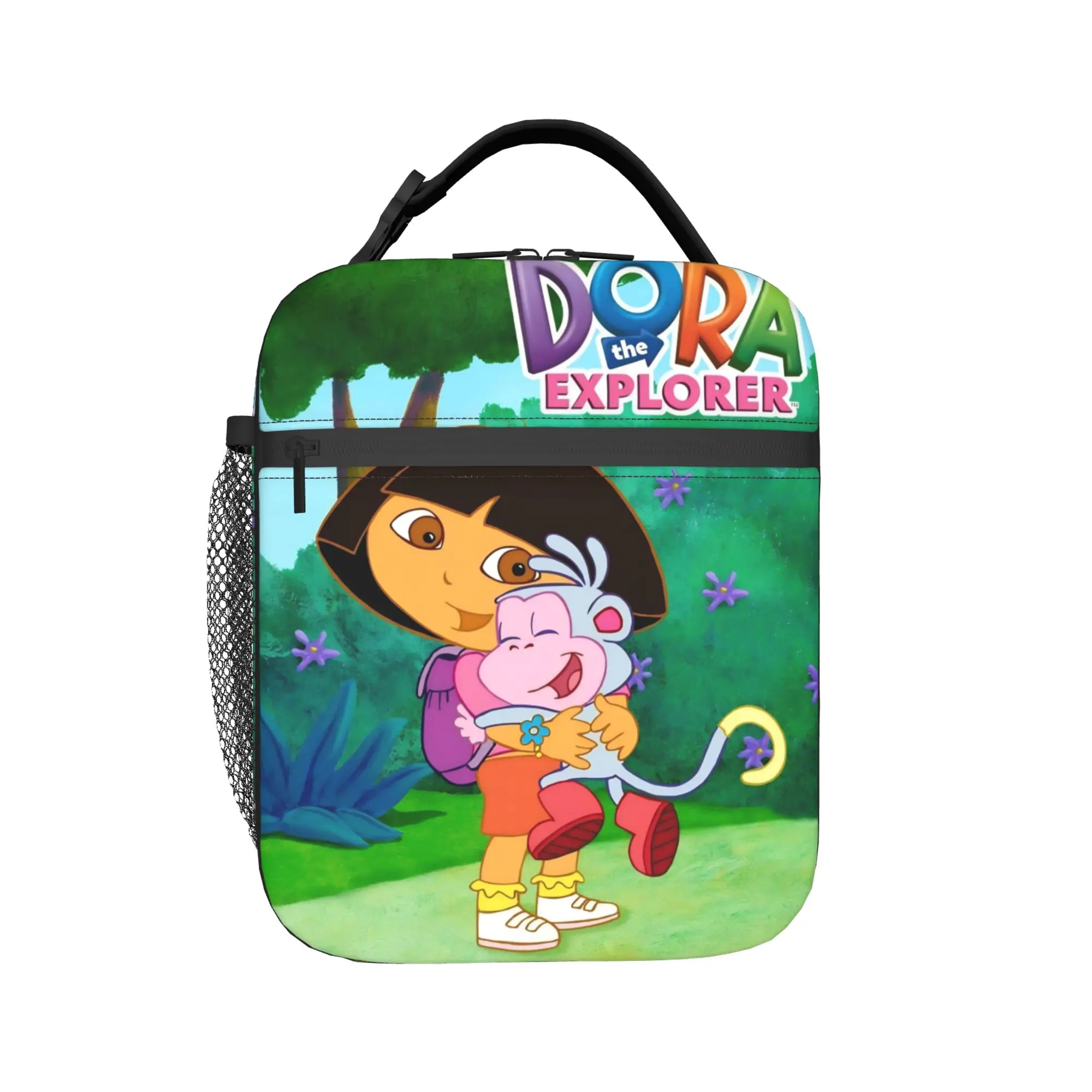 Фото Термосумка для обеда D-Doras The Explorers для мужчин и женщин, контейнер для еды, портативный термоконтейнер для школы и офиса. №2