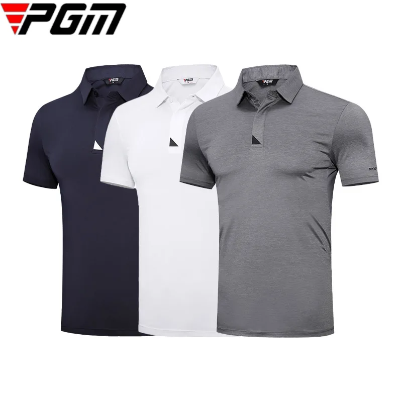 Tops Male Stretch Casual Golf Shirts Summer Short-sleeved Br