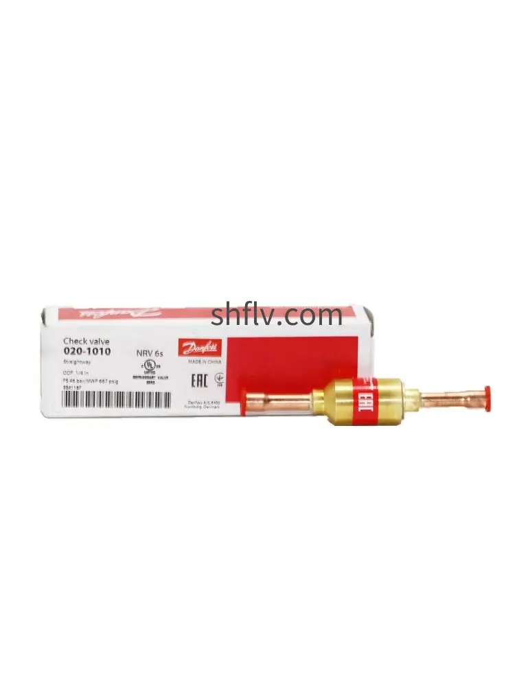 

Danfoss check valve NRV6S 020-1010 refrigeration check valve through 1/4 welding joint 6mm