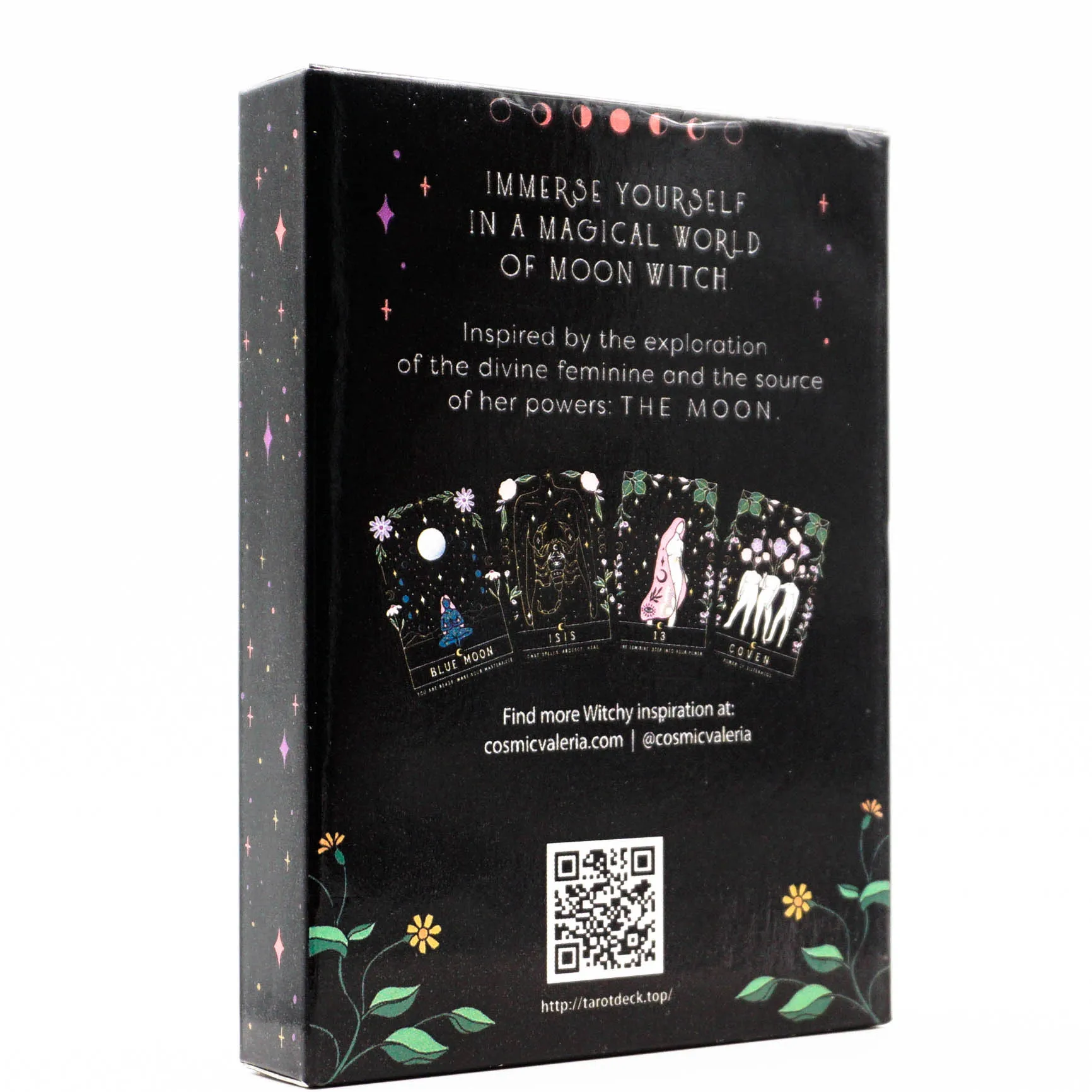 Новые карты Moon Witch с изображением оракла Карты Таро палубный стол для гадания