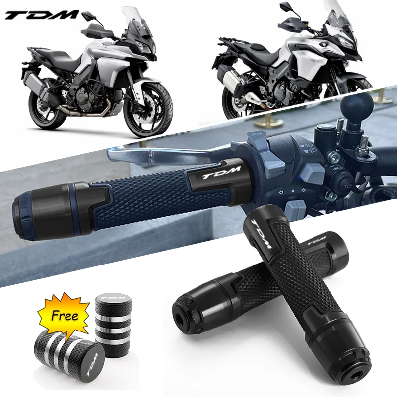 

For Yamaha TDM 850 1991-2001 TDM 900 2002-2013 Motorcycle Accessories Anti-Slip Handlebar Grips Ends Handle Cap Hand Bar Plug