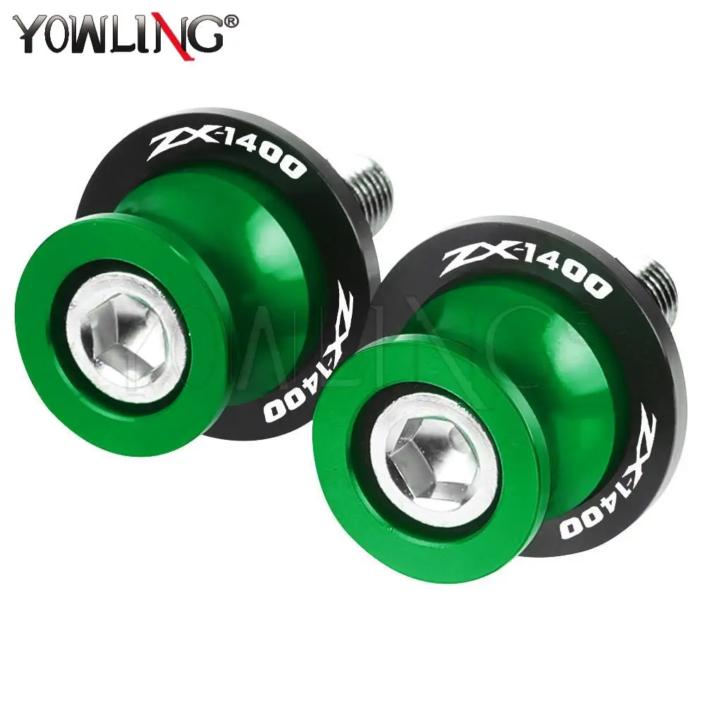 

M8 M10 для KAWASAKI ZX-1400 ZX1400 2006-2011 2012 2013 2014 2015 аксессуары для мотоциклов катушки со слайдером и винтами