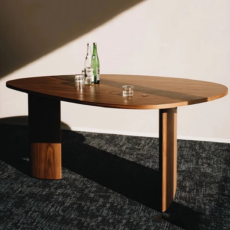 70 8 дюймов овальный кофейный обеденный стол деревянный кухонный креативный в