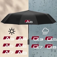 automatic umbrella rain wind resistant trip sun reverse umbrellas folding umbrella for audi a3 a4 a5 a6 a7 a8 q3 q5 q7 q8