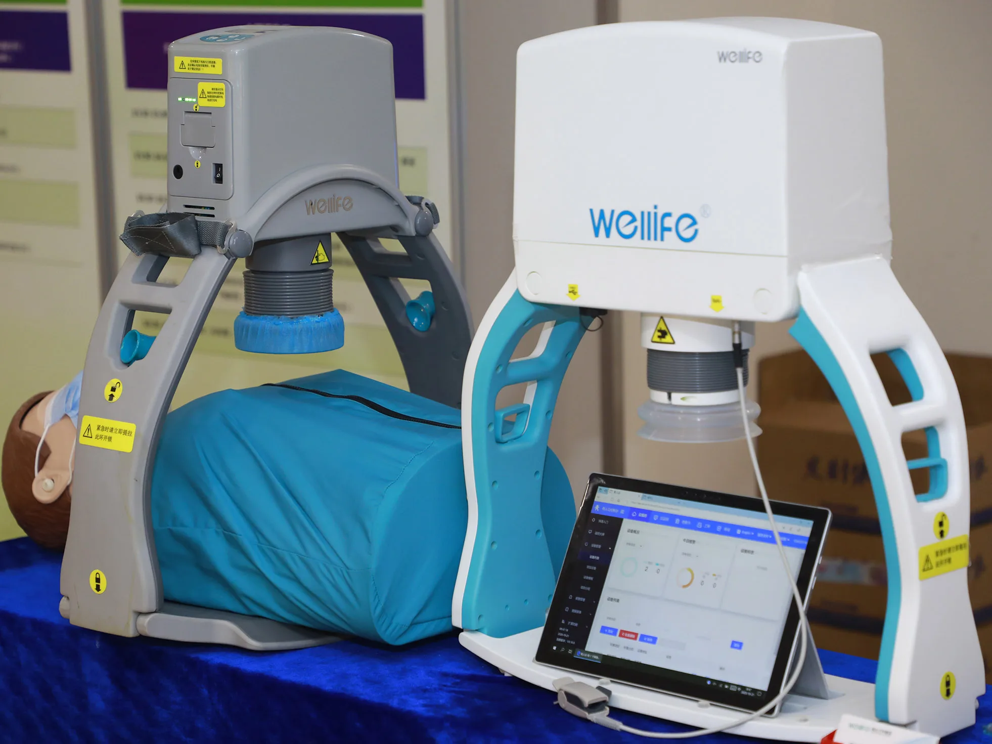 Рисунок 5 - Автоматизированный грудной компрессор Wellife