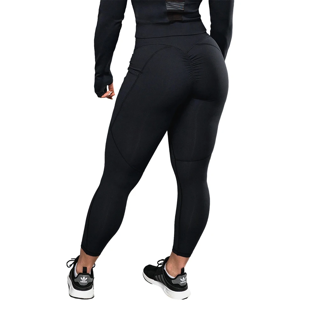 

HOT Women Scrunch Workout Sports Leggings Butt Lifting Ruched Booty Yoga Pants with Pocket