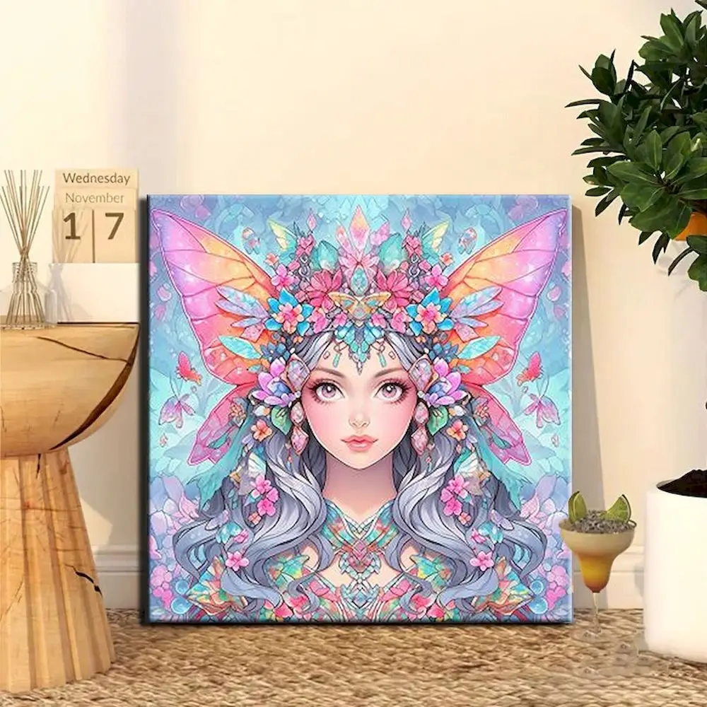 Картина из страз CHENISTORY 5D &quotсделай сам&quot фигурка фотография полный круглый набор