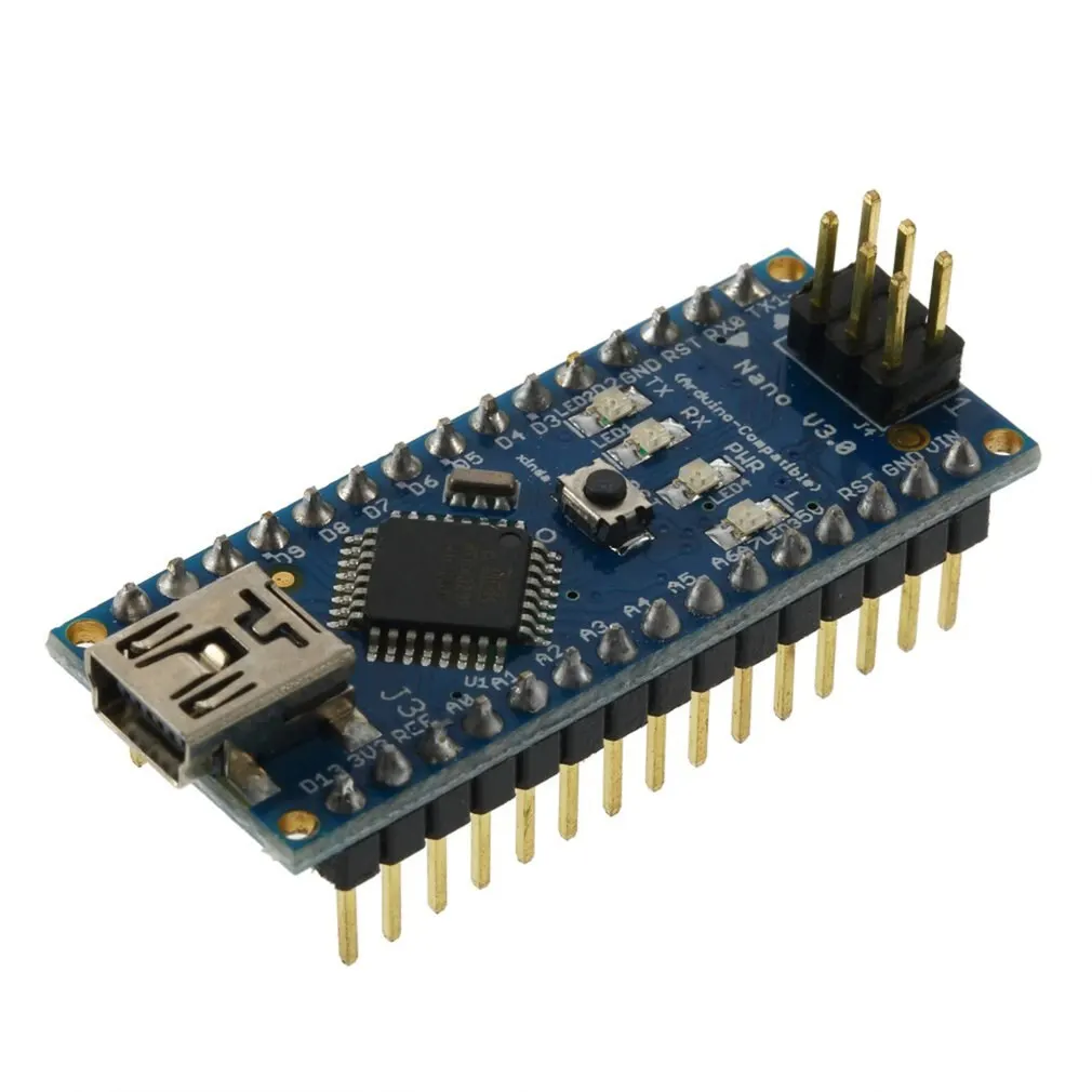 

Лидер продаж, макетная плата ATmega328P CH340, контроллер для Arduino Mini USB Nano V3.0 5 В, микро макетная плата, плата регулятора напряжения, 1 шт.