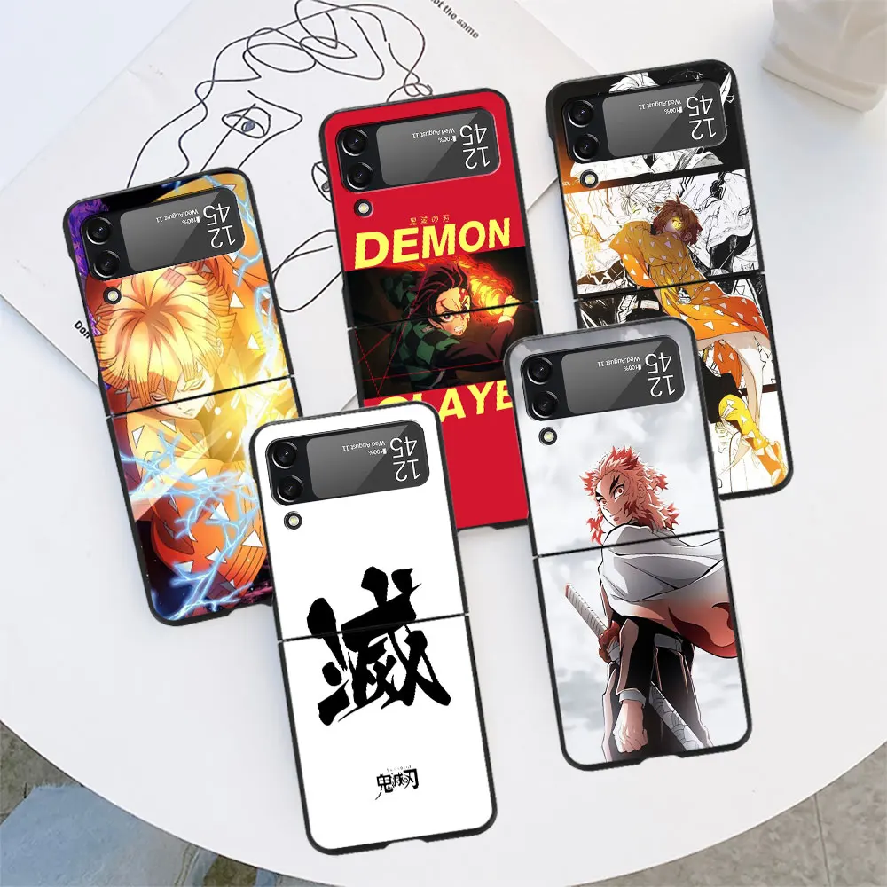 

Чехол-книжка с рисунком из аниме «рассекающий демонов» для Samsung Galaxy Z Flip4