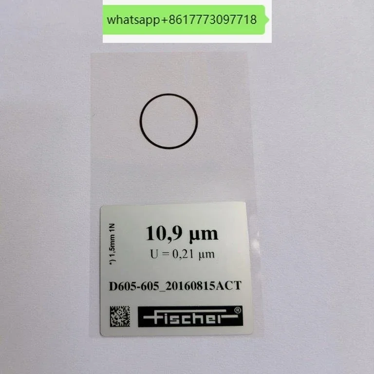 Калибровочная пленка D605-605 немецкий fischer толщиномер пленки Fischer стандартная