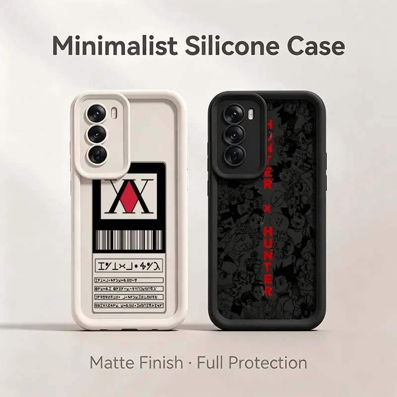 Фото Аниме Hunter X Hunter Противоударный силиконовый чехол для телефона Oppo Realme 16 Pro 15T 15 14 12X 12 11 10 9 8 7 6i 5S 5 Pro Funda Cover №1