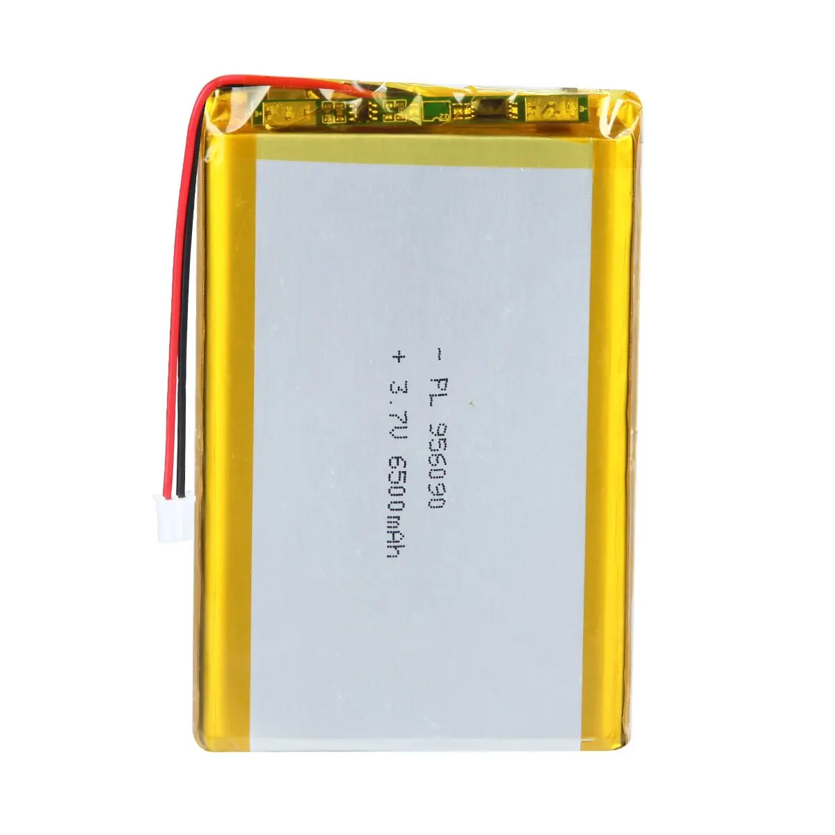 

AKZYTUE 3.7V 6500mAh 956090 Rechargeable Lipo Battery with JST Connector
