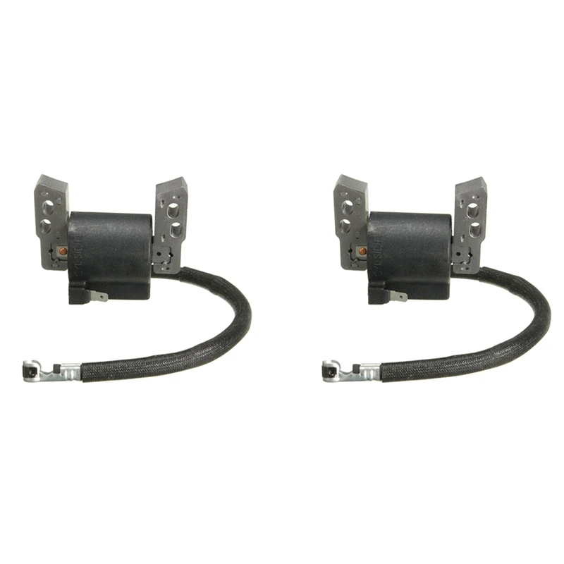 

2X катушка электронного зажигания для газона Briggs & Stratton 695711 802574 796964 черный