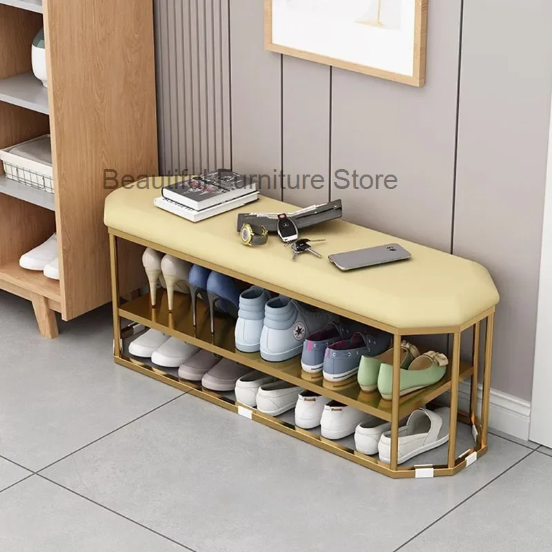 Роскошная стойка для хранения обуви многоуровневый органайзер гостиной