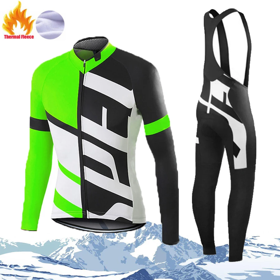 

Jersey Ciclismo Hombre Men's Cycling Blouse Bike Clothing Winter Fleece Clothes 2024 Mtb Male Jacket Thermal Sports Kit Uniform