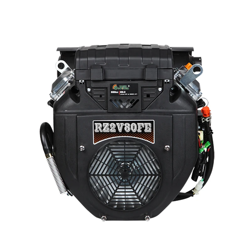 

Raise G Power 2 cylinder 22HP small mini high quality machinery air cooled chinese engine generator great price sale