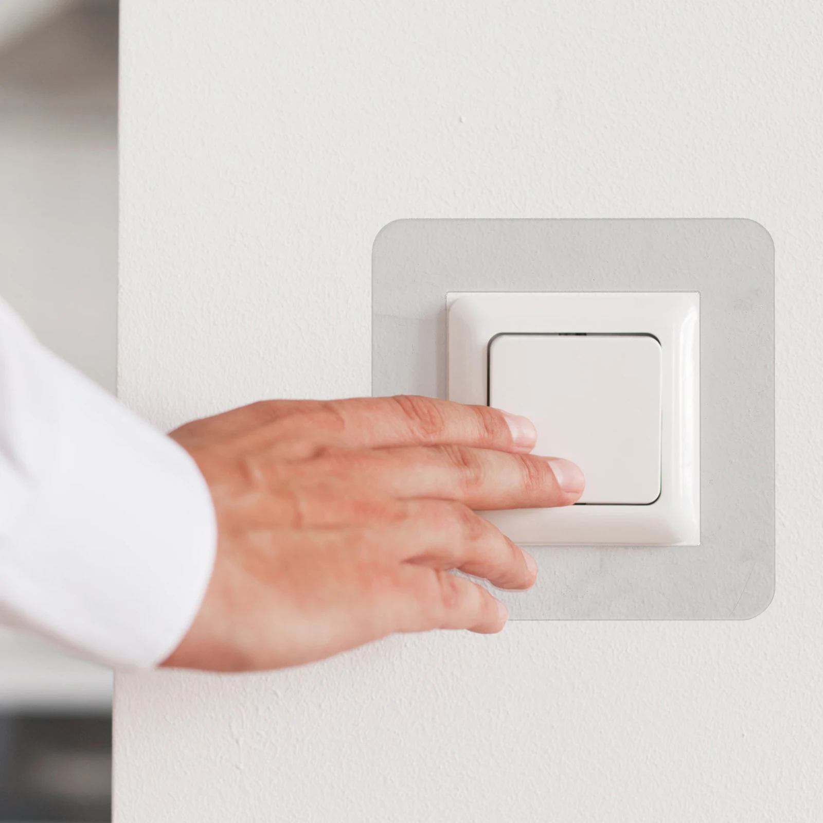 

Прозрачные акриловые накладки на розетки 5 шт.