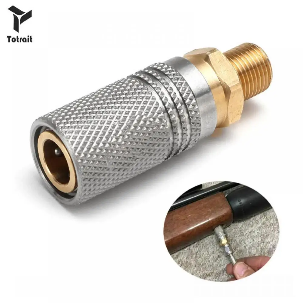 

Тактический удлиненный быстроразъемный адаптер для зарядки PCP 1/8 BSP(G1/8) для аксессуаров для покраски