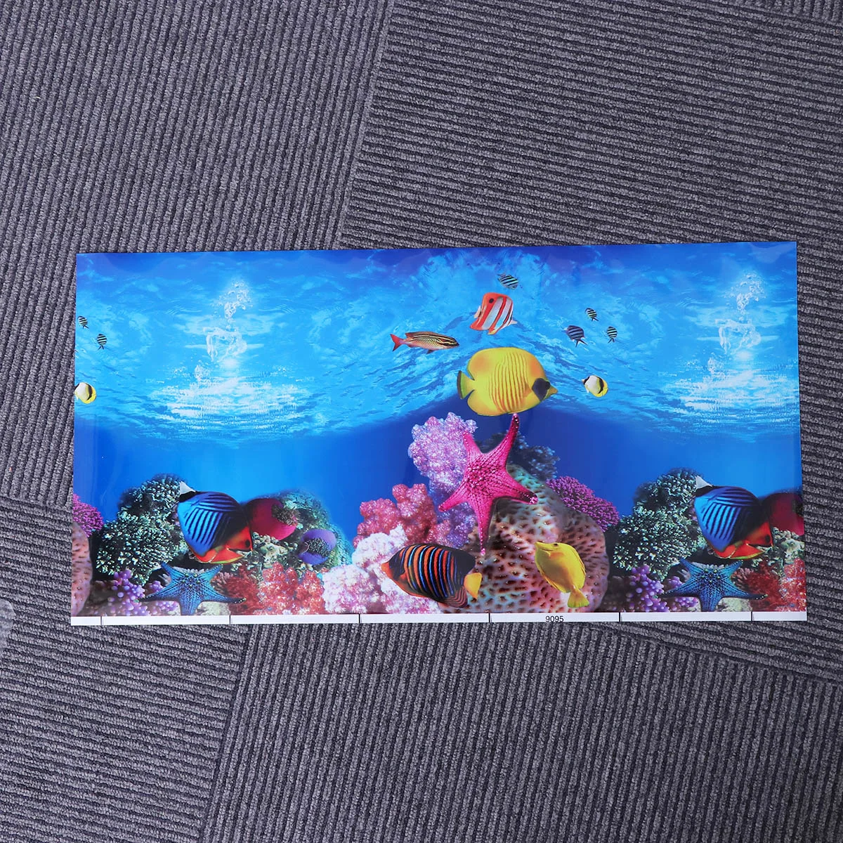 Двусторонний фон для аквариума наклейка двусторонняя декоративная