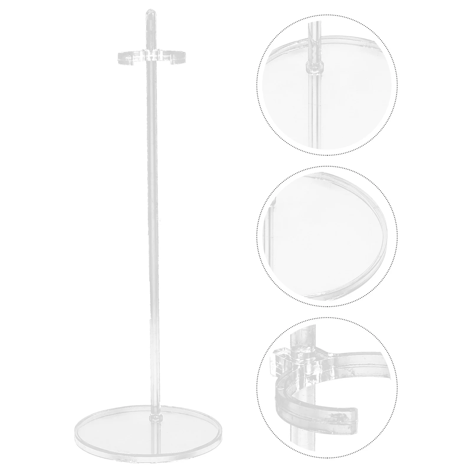 

5 Pcs Stand Display Action Figure Stands Adjustable Support Abs Model Holder