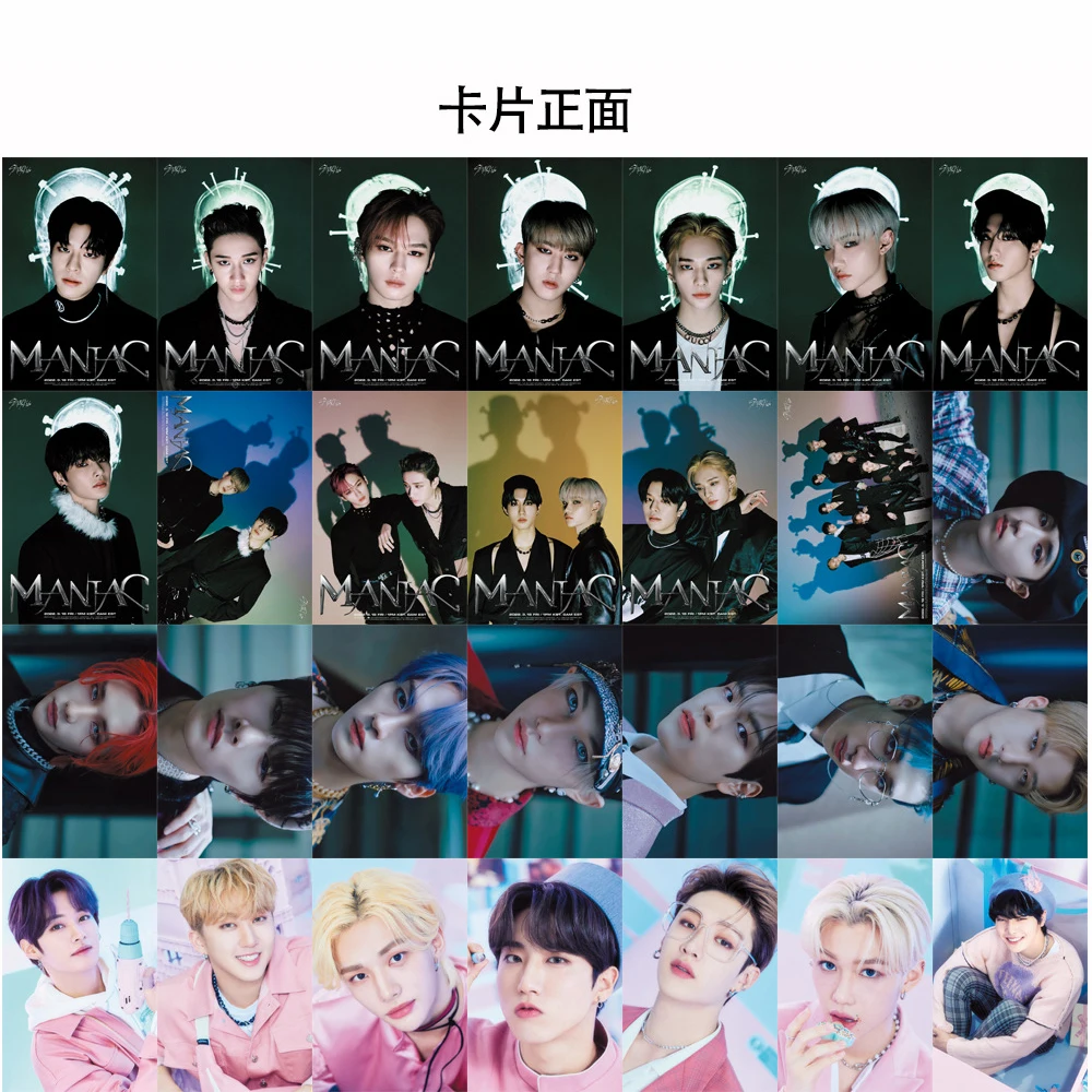 55 шт./компл. Kpop Stray Kids Lomo Cards ODDINARY новый альбом для мальчиков фотооткрытки Straykids