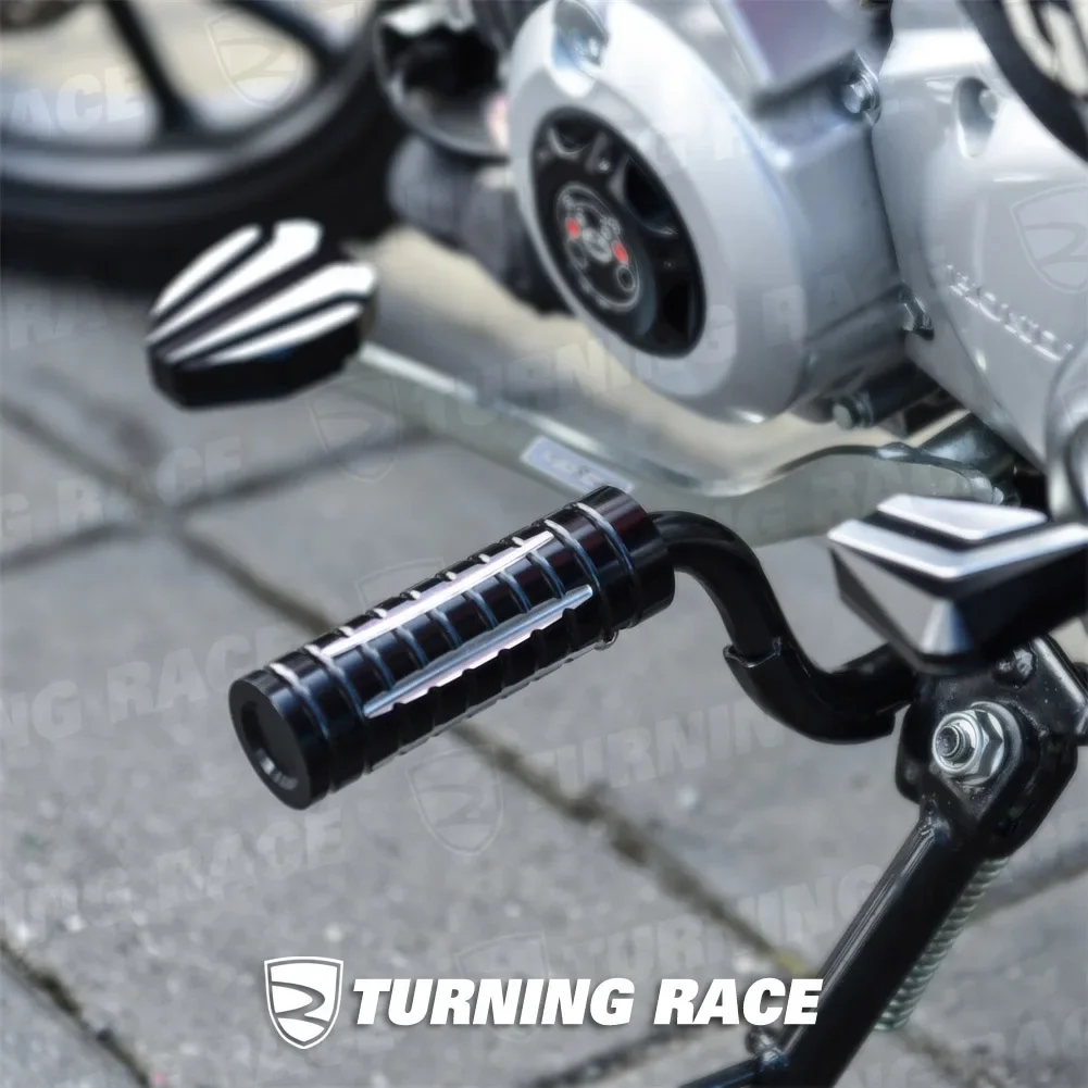 Передние колышки для ножек Honda Cross cub 50 алюминиевый ступенчатый комплект Ape50 Ape100