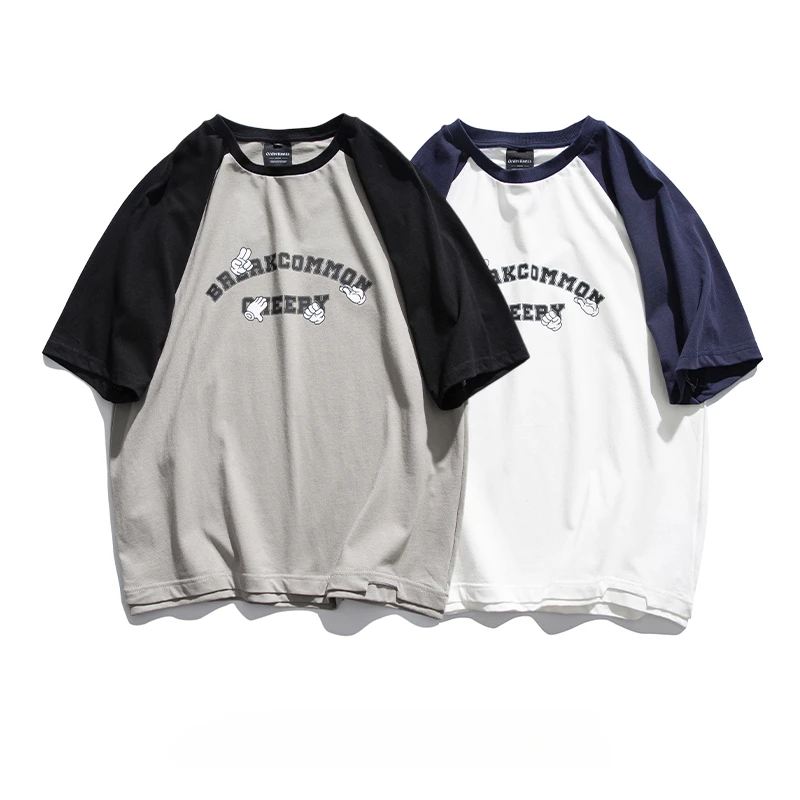 Футболка мужская с коротким рукавом модный брендовый Повседневный