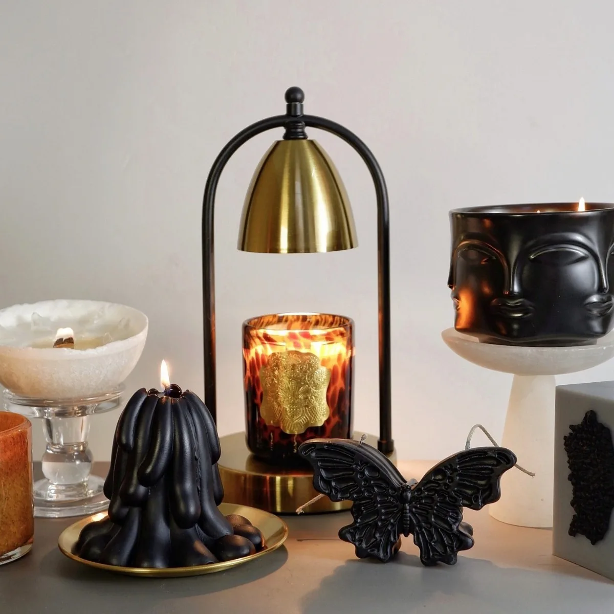 CORDEROY Черно-белая серая серия 2024 ароматерапевтические свечи ручной работы