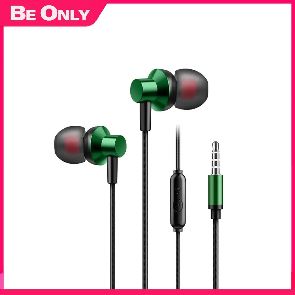 

Hifi Sport Earphones Adjustable Earphone In-ear Subwoofer Music Headphones For Samsung With Mic Earpiece Wired Gaming Headset