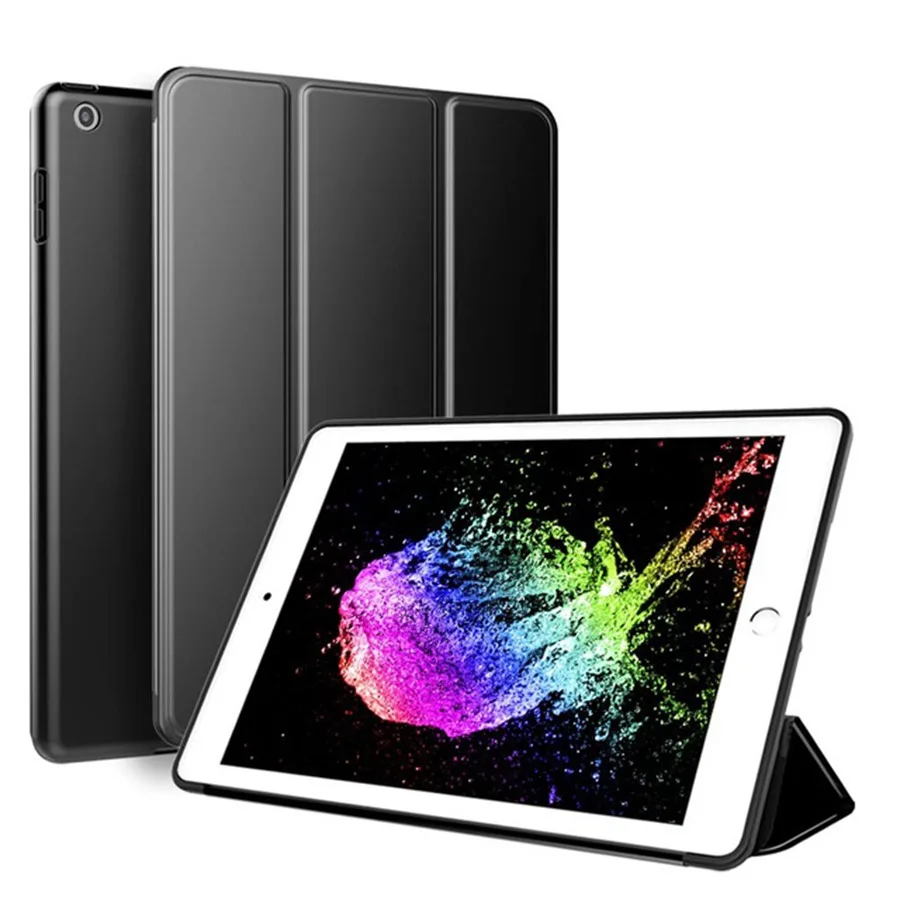 

Slim Smart Case For Apple iPad 10.2 2020 8th 7th A2200 A2198 A2270 A2429 Shell Soft TPU Back Cover Tablet Case +Film+Pen