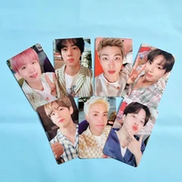 kpop bangtan boys bighi music fan signing series cards collection cards lomo photo cards posters random cards gift collectio jin