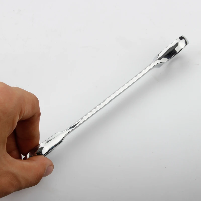 Набор комбинированных гаечных ключей с храповым механизмом 8-9-10-12-13-14-15-16-17-18-19 мм