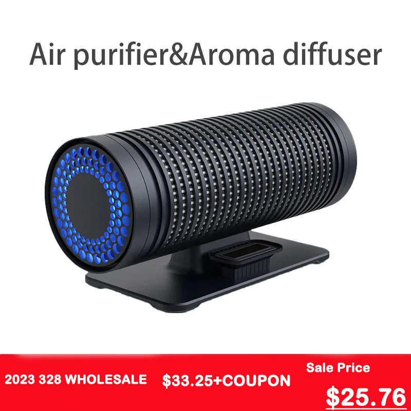 

F012 50 кубических метров умный отрицательный ионный трехслойный фильтр активированный уголь автомобиль домашняя Ароматерапия очиститель воздуха