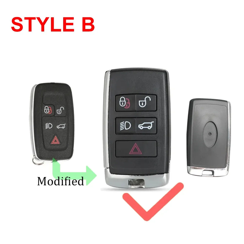 

Замените корпус автомобильного ключа, чехол для дистанционного брелока для Land Rover Discovery Freelander Range Rover Sport Evoque 2022 2021